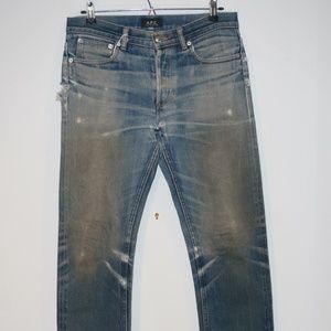 Men's 29" Vintage A.P.C. Petit Standard Blue Jean